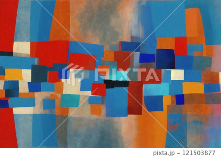 Abstract colorful psychedelic background 121503877