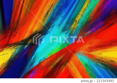 Abstract colorful psychedelic background 121503891