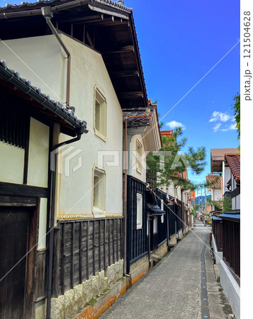 鳥取・八頭郡若桜町 若桜の街並み・蔵通り 121504628