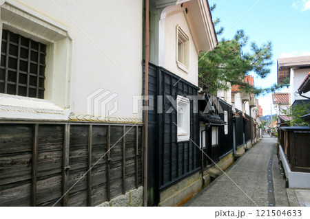 鳥取・八頭郡若桜町 若桜の街並み・蔵通り 121504633