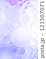 Soft Purple Abstract Background with Floating Bubbles. abstract macro 121507071