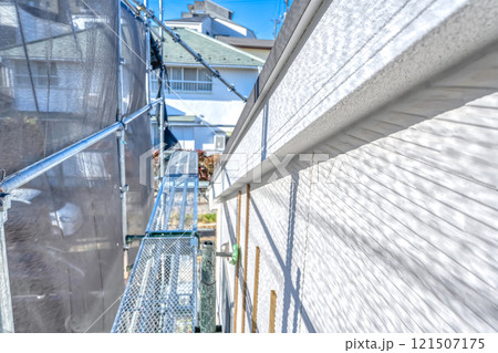 戸建て家屋の外壁修繕工事 121507175