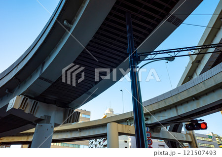 東京 首都高速5号から東池袋料金所へ 2024.11　c-1 121507493