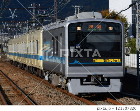 クヤ31テクノインスペクター+8000形 小田急線検測 クヤ31テクノインスペクター+8000形 小田急線検測 121507820
