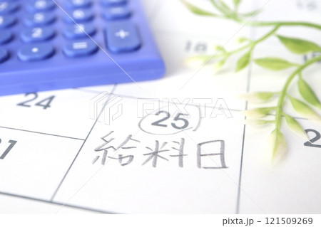 カレンダー 25日の給料日 カレンダー 25日の給料日 121509269