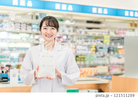薬局・病院・ドラッグストアで働く薬剤師(処方箋・薬) 薬局・病院・ドラッグストアで働く薬剤師(処方箋・薬) 121511289