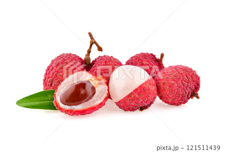 lychee isolated on white background 121511439