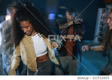 Young People Dancing At Party 121512025