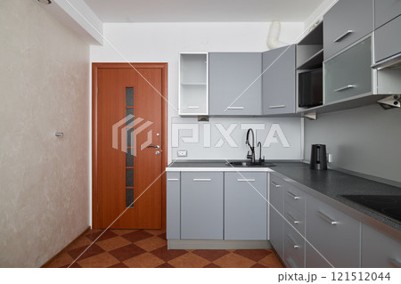 Explore Modern Minimalist Kitchen Design featuring Stylish Gray Cabinets that Enhance Aesthetics Explore Modern Minimalist Kitchen Design featuring Stylish Gray Cabinets that Enhance Aesthetics 121512044