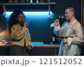Girls Drinking Red Wine At Party 121512052