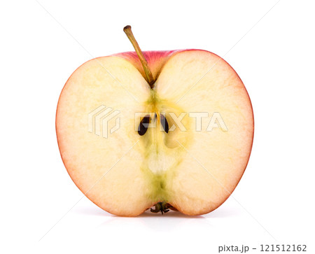 A half of apples isolate on white background 121512162