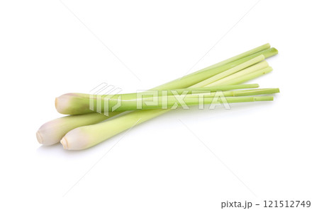 Lemongrass isolated on white background 121512749