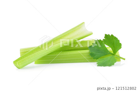 celery isolated on white background celery isolated on white background 121512802