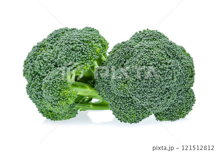 Broccoli isolated on white background 121512812