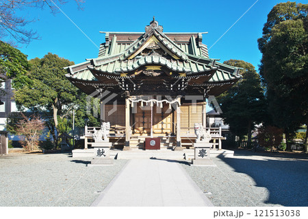 八坂神社（平塚市田村）（冬、十二月） 121513038