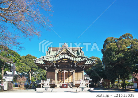 八坂神社（平塚市田村）（冬、十二月） 121513039