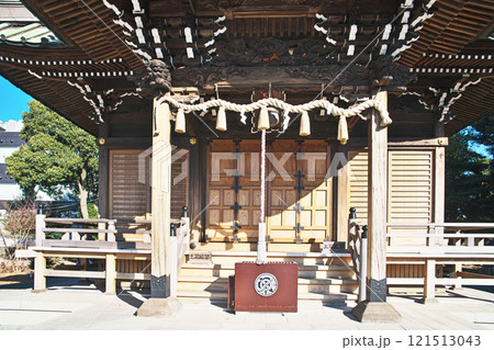 八坂神社（平塚市田村）（冬、十二月） 121513043