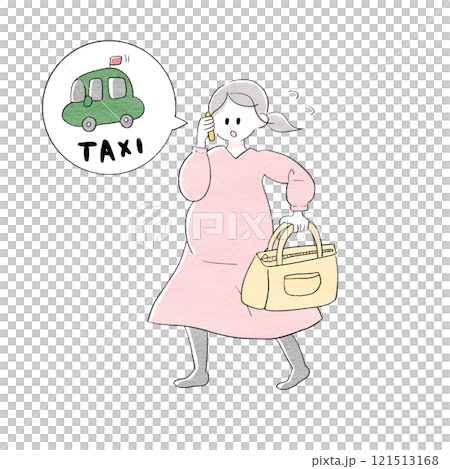 一名女子叫計程車 121513168