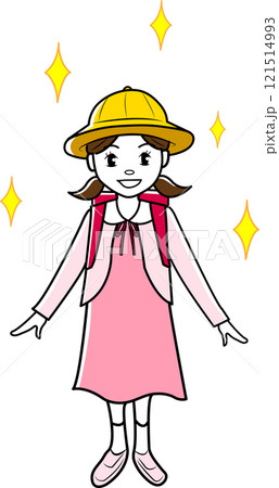 小学校一年生の女子児童	 121514993
