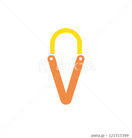 Shopping bag initial 121515399