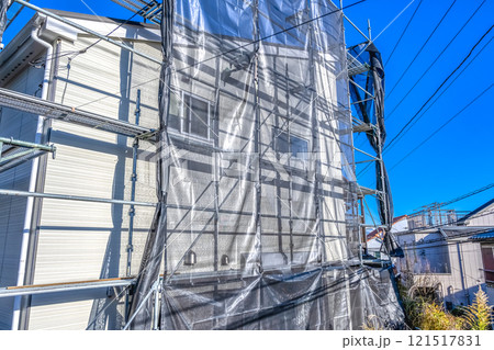 戸建て家屋の外壁修繕工事 屋根 戸建て家屋の外壁修繕工事 屋根 121517831