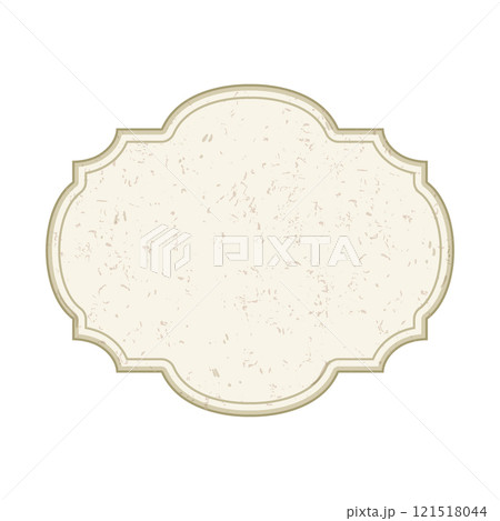 medallion vintage badge cartoon vector illustration 121518044