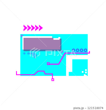 cloud tech banner cartoon vector illustration cloud tech banner cartoon vector illustration 121518074