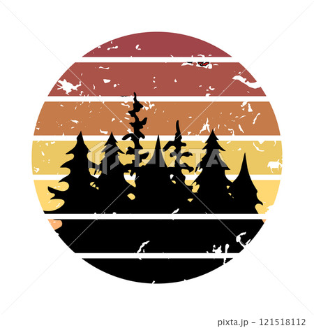 tumbler retro sunset cartoon vector illustration tumbler retro sunset cartoon vector illustration 121518112