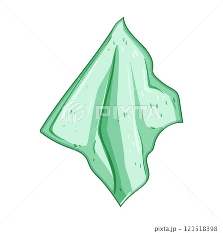 gentle washcloth baby cartoon vector illustration 121518398