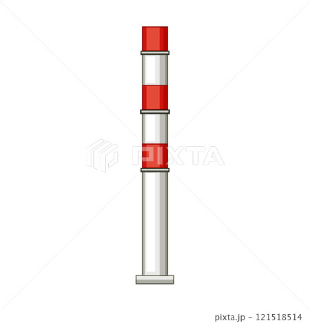 material industrial chimney cartoon vector illustration 121518514