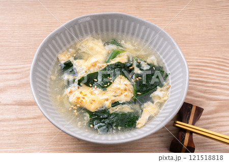 ほうれん草の中華スープ ほうれん草の中華スープ 121518818