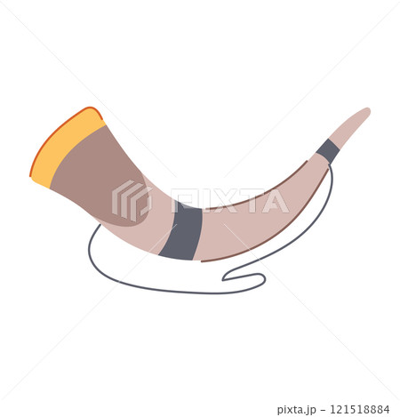 raid viking horn cartoon vector illustration raid viking horn cartoon vector illustration 121518884