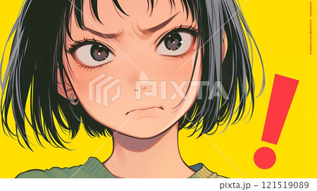 想定外のことを目にして驚いている様子