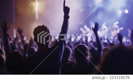 crowd at concert crowd at concert 121519276