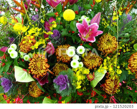 大阪梅田駅の生け花 大阪梅田駅の生け花 121520203