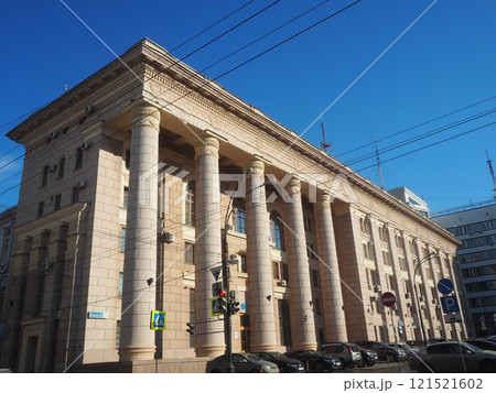 ロシアの地方都市 チェリャビンスクの風景 ロシアの地方都市 チェリャビンスクの風景 121521602