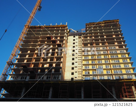 ロシアの地方都市　チェリャビンスクの風景 121521625