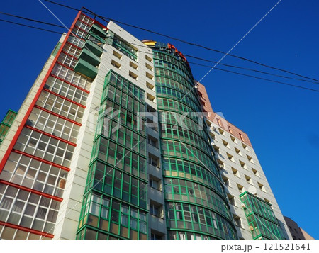 ロシアの地方都市　チェリャビンスクの風景 121521641