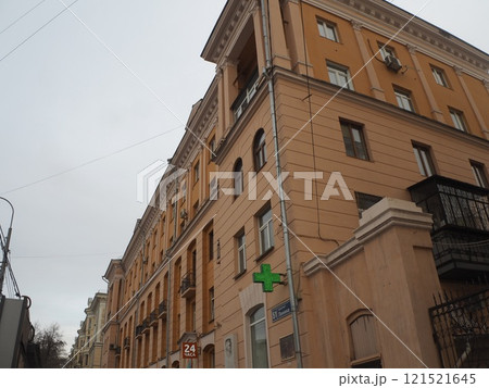ロシアの地方都市 チェリャビンスクの風景 ロシアの地方都市 チェリャビンスクの風景 121521645