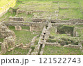 Panorama of the ruins of the roman archeological park 121522743