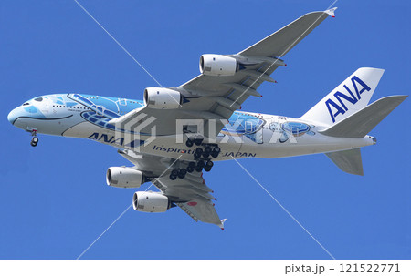 ANA380離陸上昇 121522771