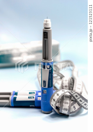 Ozempic Insulin injection pen or insulin cartridge pen for diabetics. 121523111