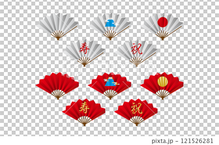 5種祝賀折扇2種顏色 5種祝賀折扇2種顏色 121526281