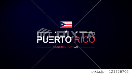 Vibrant Design for Puerto Rico Constitution Day Celebration 121526703