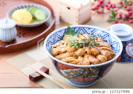 贅沢な高級雲丹を使った うに丼 121527996