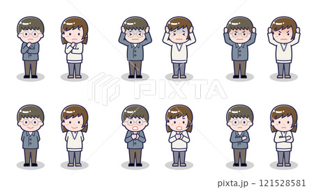 私服の10代の男女 05 121528581