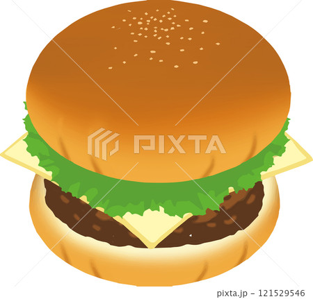 ハンバーガー 121529546