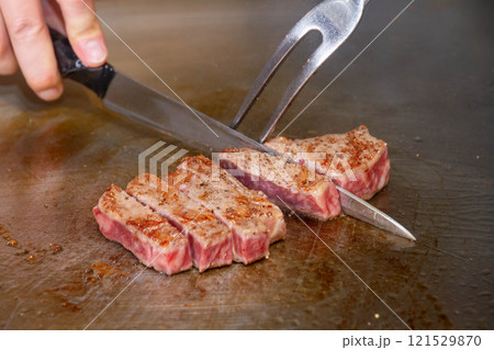 ステーキを焼く -3 ステーキを焼く -3 121529870