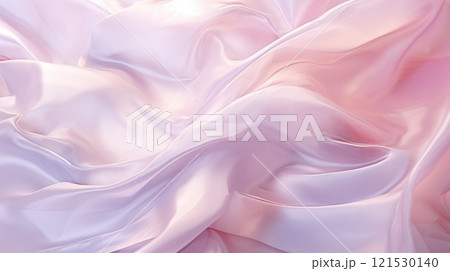 pink silk fabric textile satin abstract background, ai 121530140