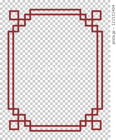 中國新年/春節風格框架 121531404